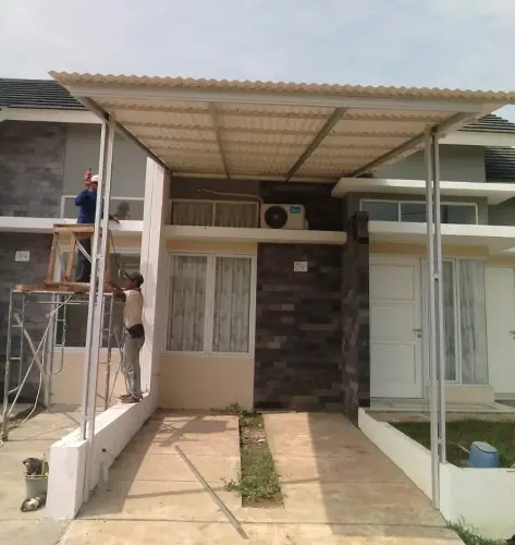 Kanopi Alderon RS Single Layer  karawaci