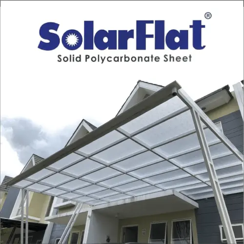 Kanopi Solarflat 3 mm  karawaci